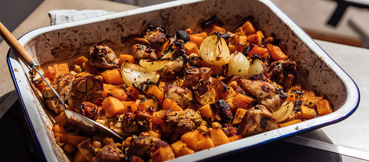 Moroccan Apricot Chicken Traybake
 &ndash; Gewürzhaus
