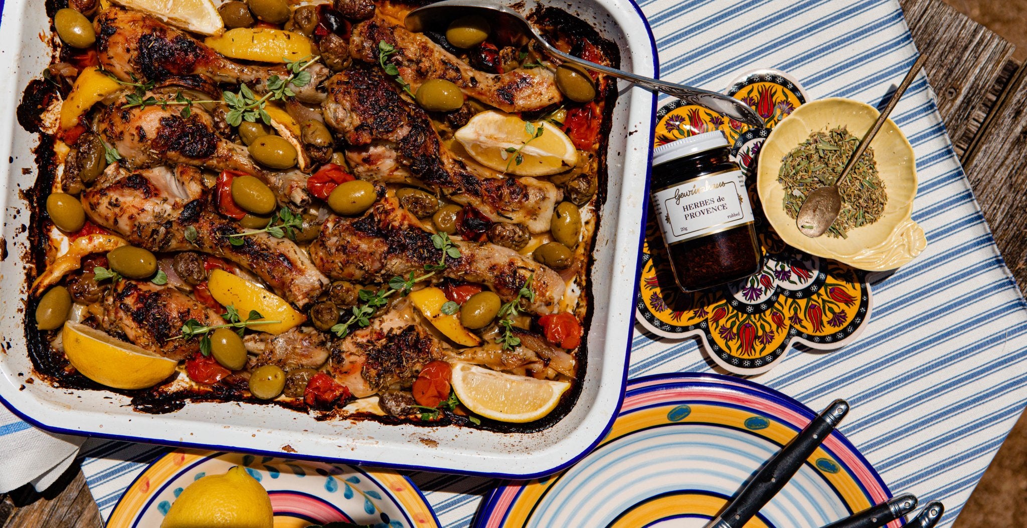 Chicken à la Provençale
 &ndash; Gewürzhaus