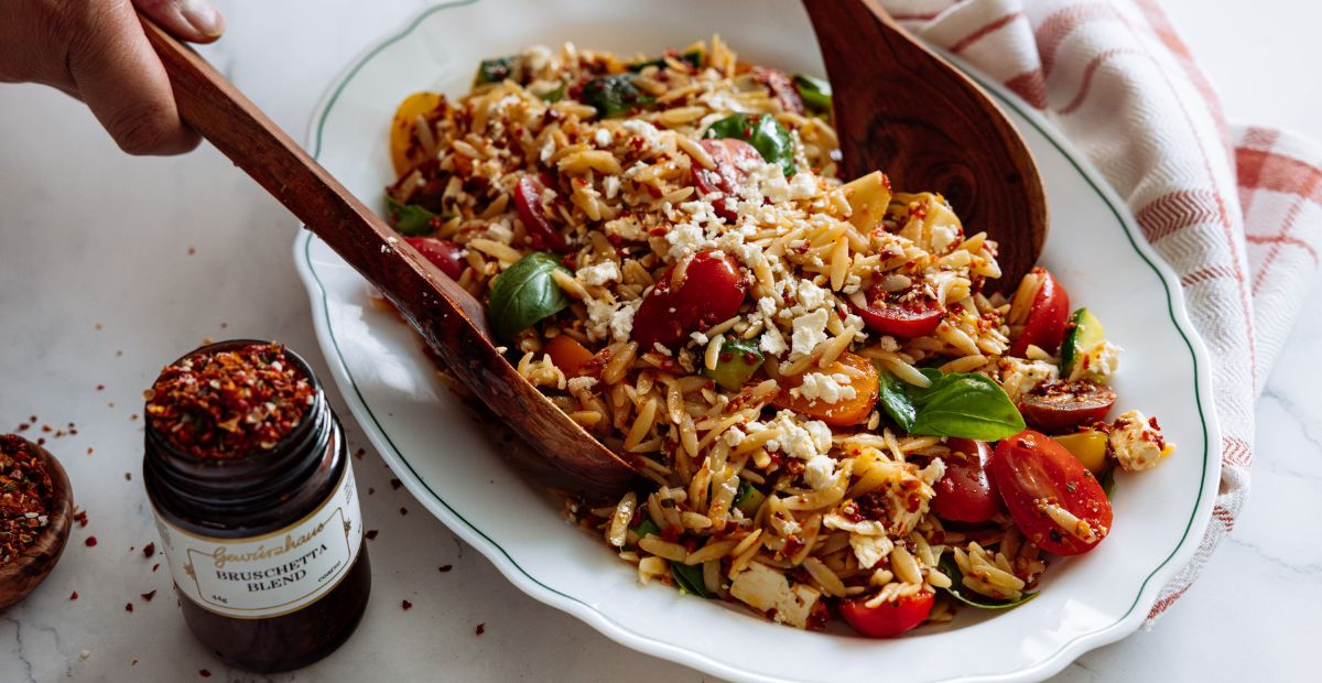 Mediterranean Orzo Pasta Salad – Gewürzhaus