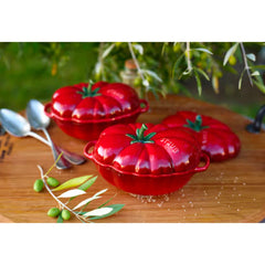 Staub Ceramic Tomato Cocotte 19cm/500ml