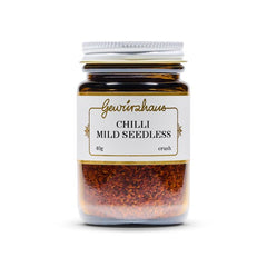 Chilli Mild Seedless (Crushed) - Gewürzhaus