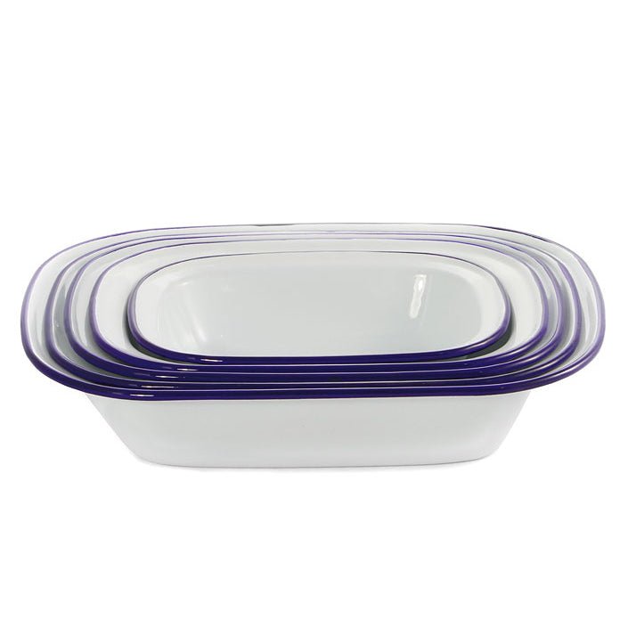 Enamel Oblong Pie Dishes Set of – Gewürzhaus