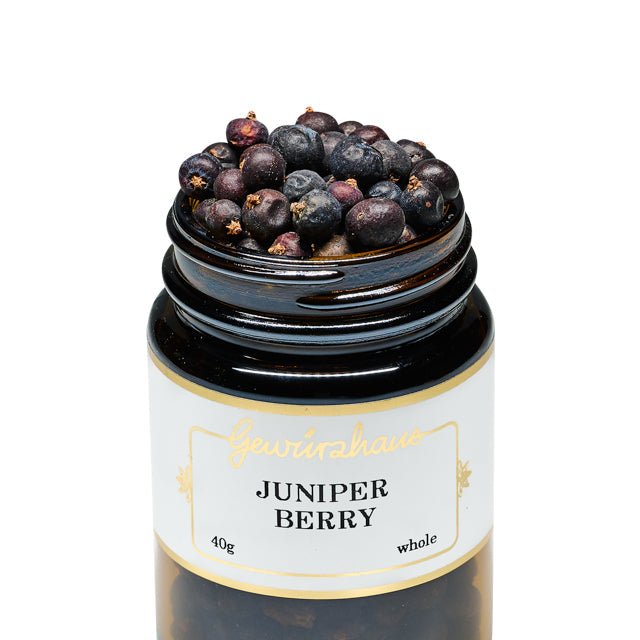 Whole Juniper Berries, 40g - The Gourmet Warehouse