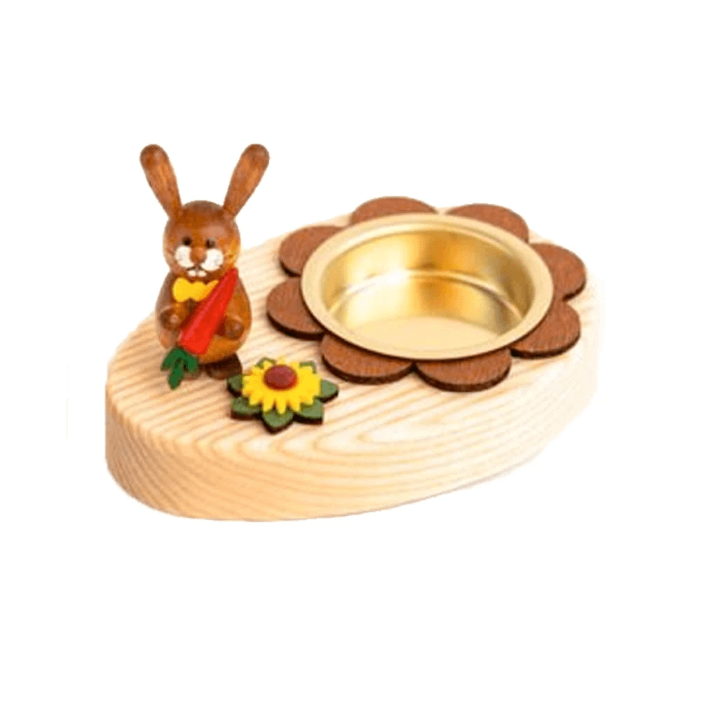 Rabbit with Carrot tea light holder - Gewürzhaus