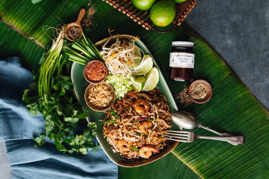 Chicken and Prawn Pad Thai Recipe