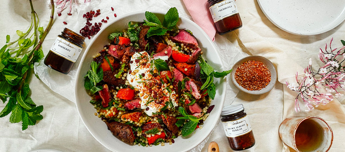 Chermoula Lamb & Couscous Salad Recipe