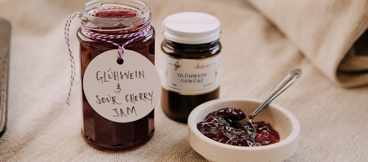 Glühwein & Sour Cherry Jam Recipe