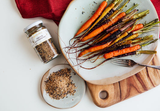 Honey Roasted Rainbow Carrots Recipe