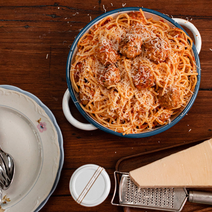 Spaghetti and Meatballs
