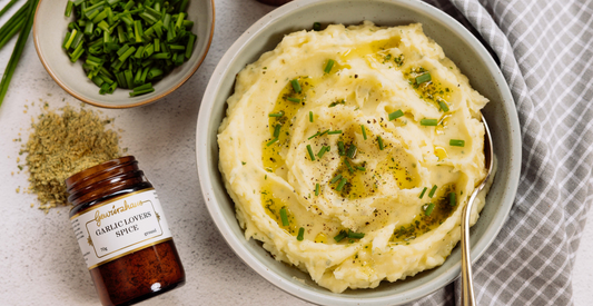 Mashed potatoes with Garlic Lovers's Spice 