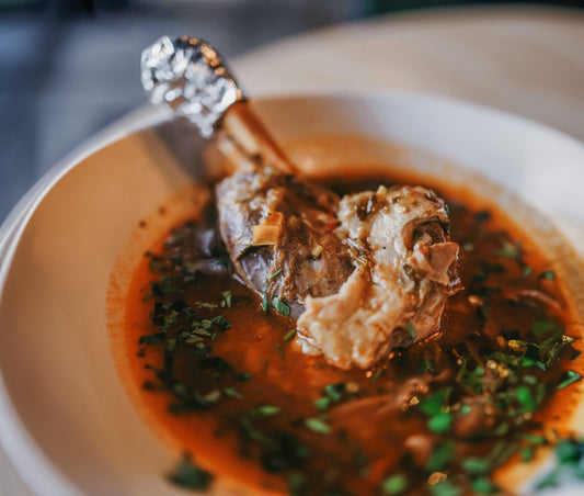 Ras el Hanout Lamb Shanks