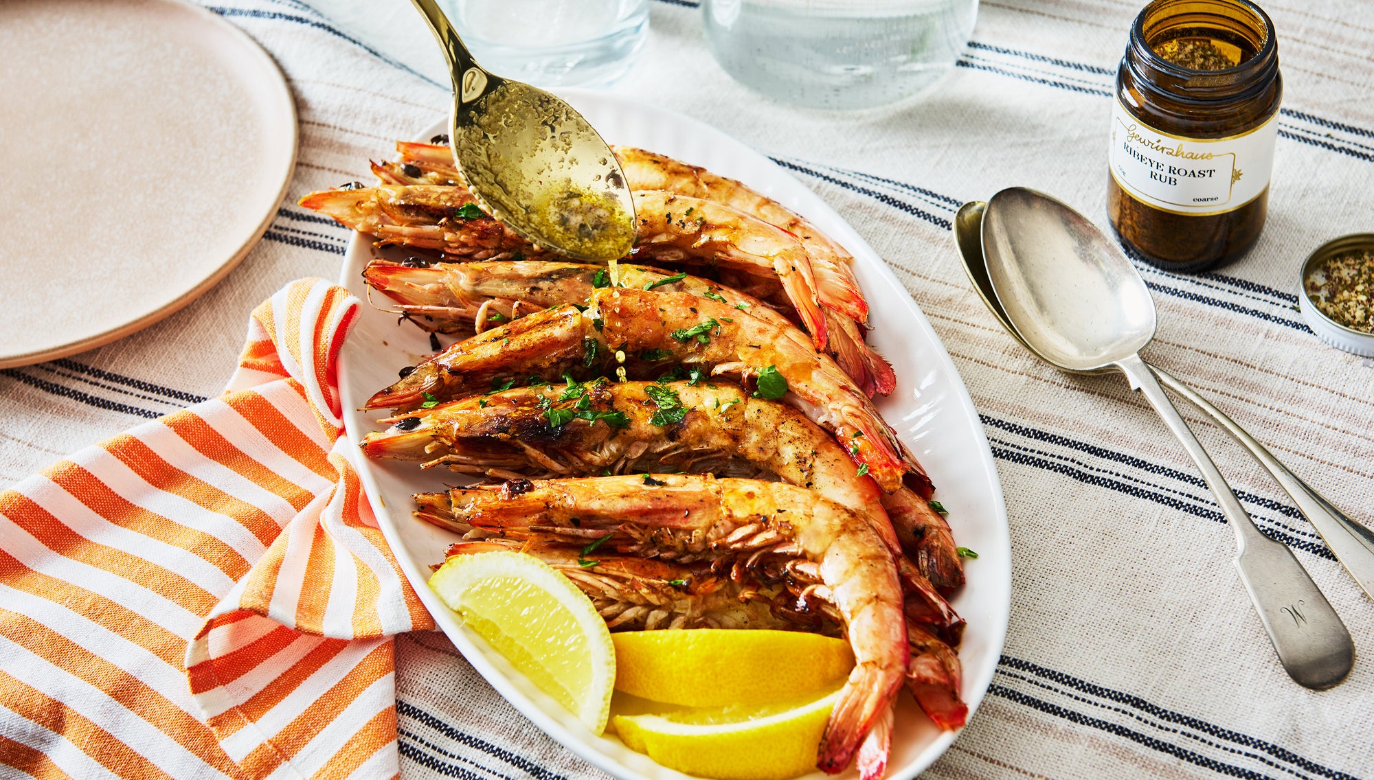 Buttered Peppercorn Prawns Recipe