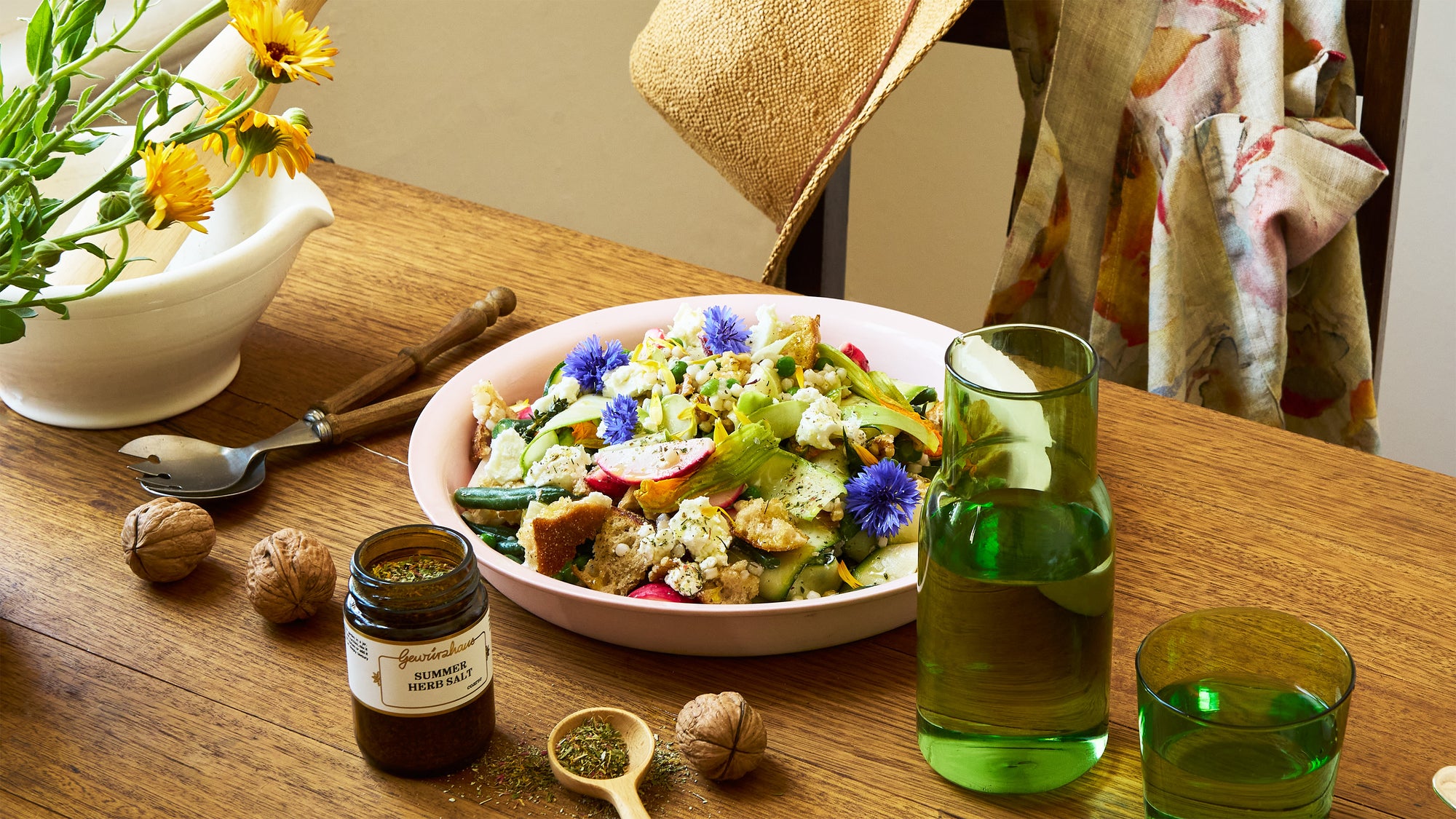 Summer Herb Salad