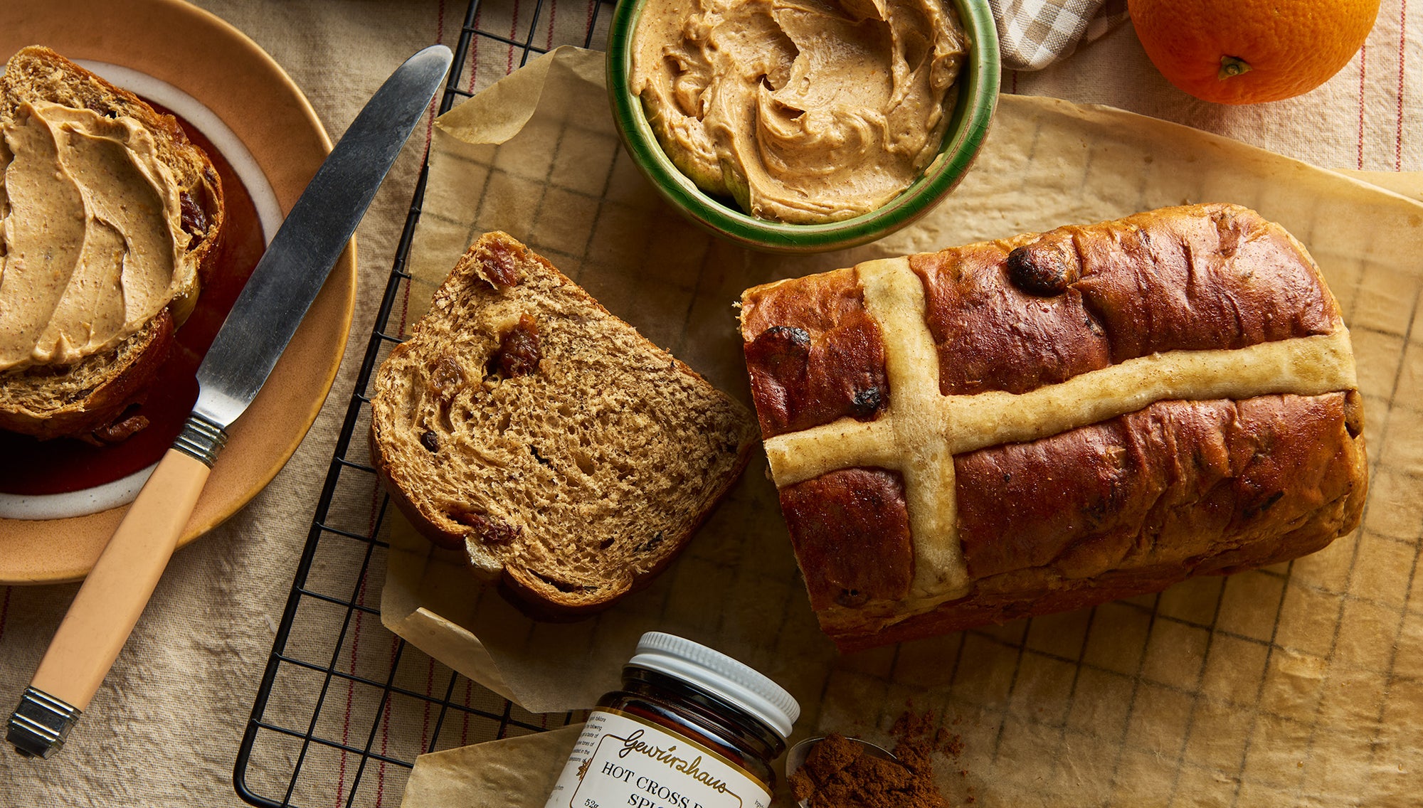 Hot Cross Loaf by Michael James