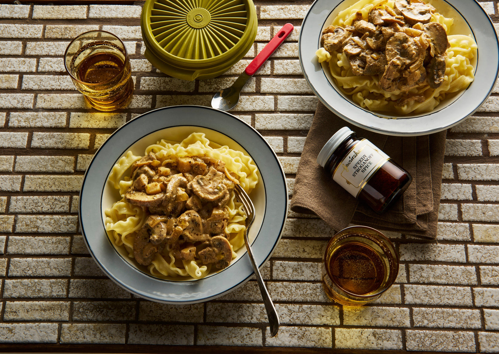 Creamy Vegetarian Mushroom Stroganoff