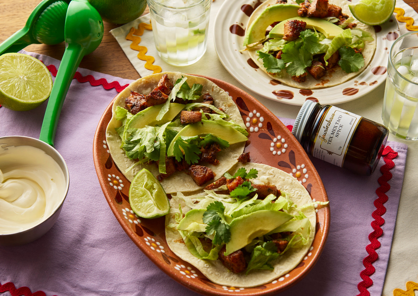 Crispy Sweet Potato & Black Bean Tacos Recipe