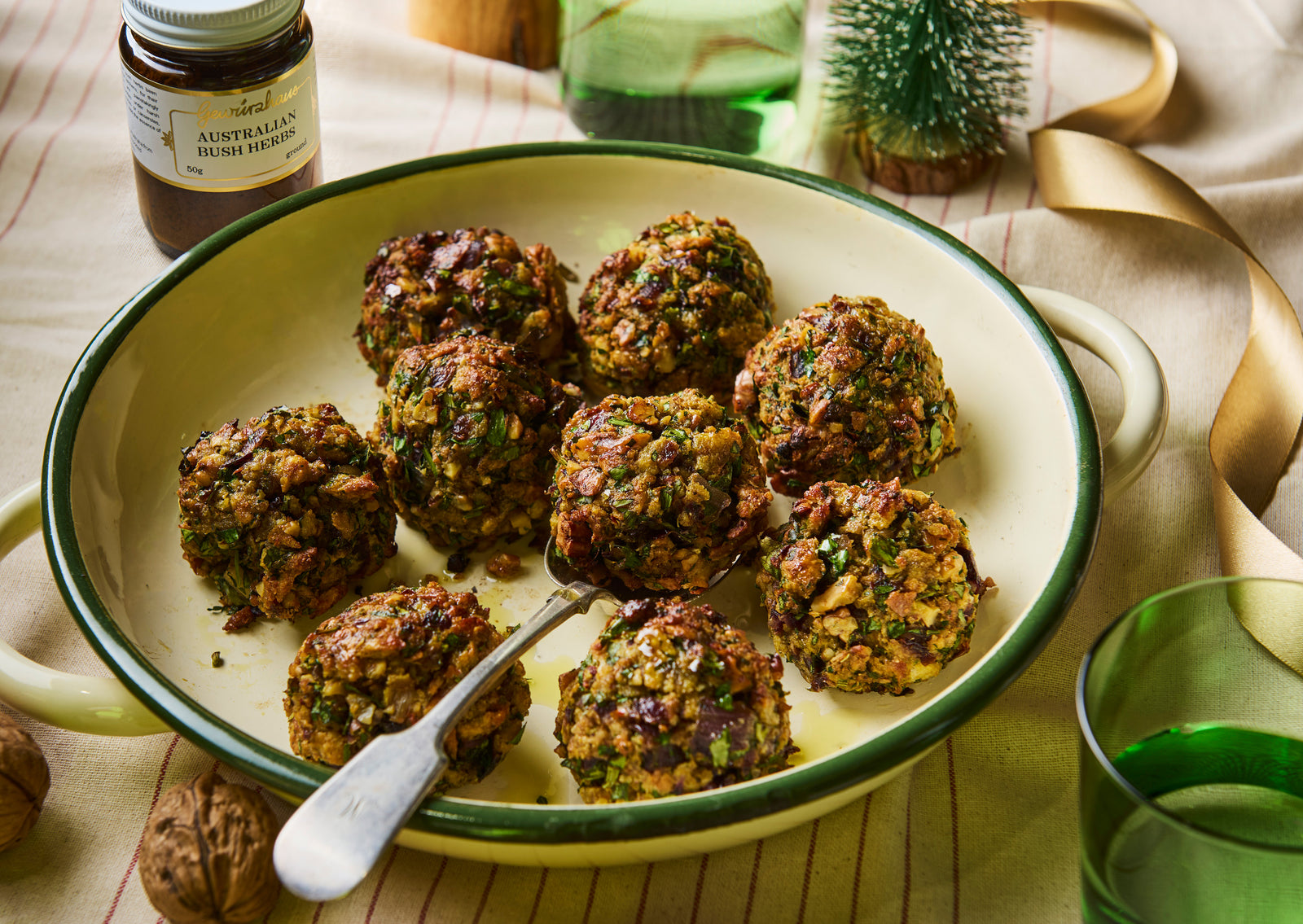 Christmas Stuffing Balls Recipe