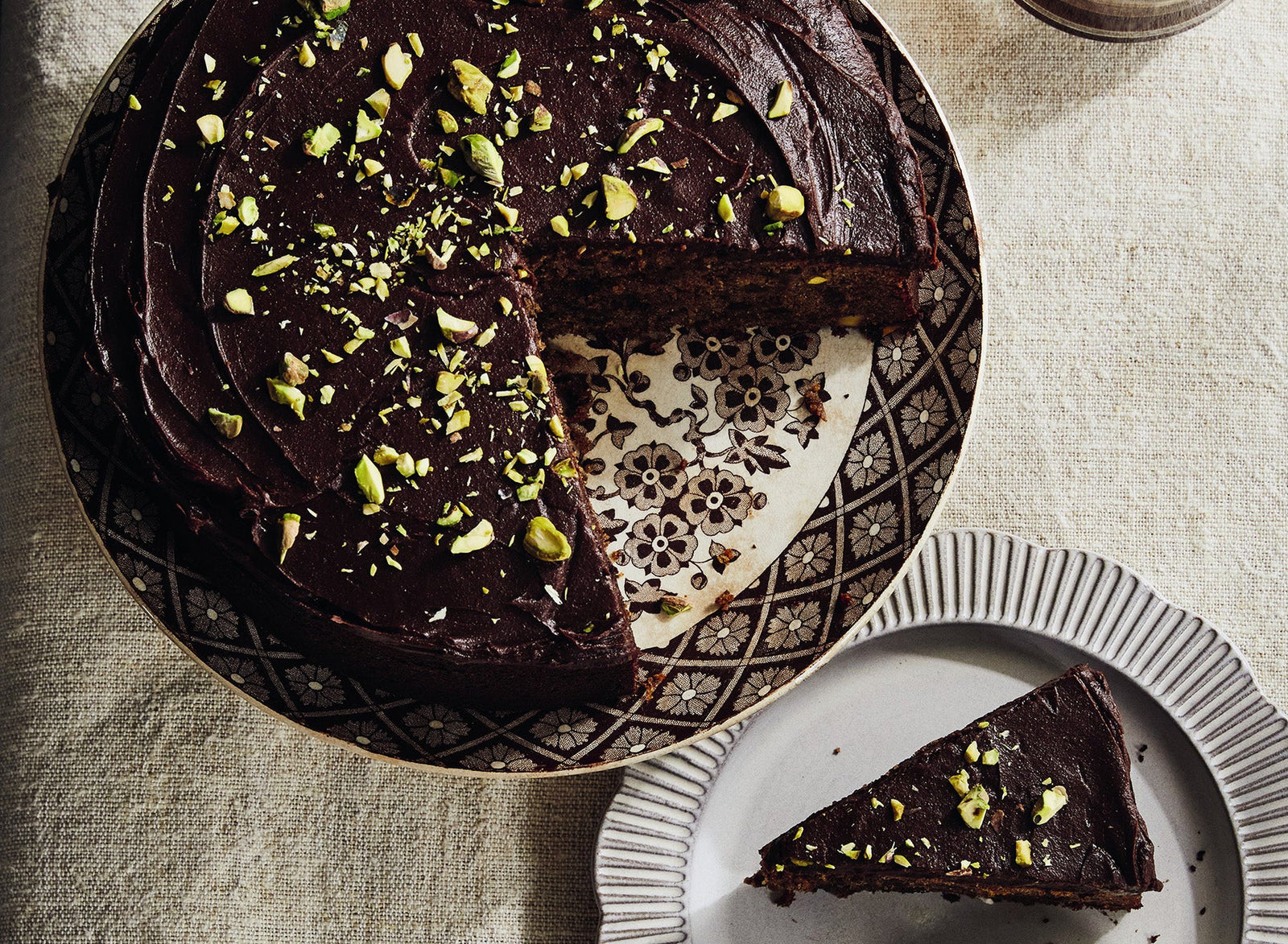 From Kindred: Pistachio & Chocolate Gingerbread