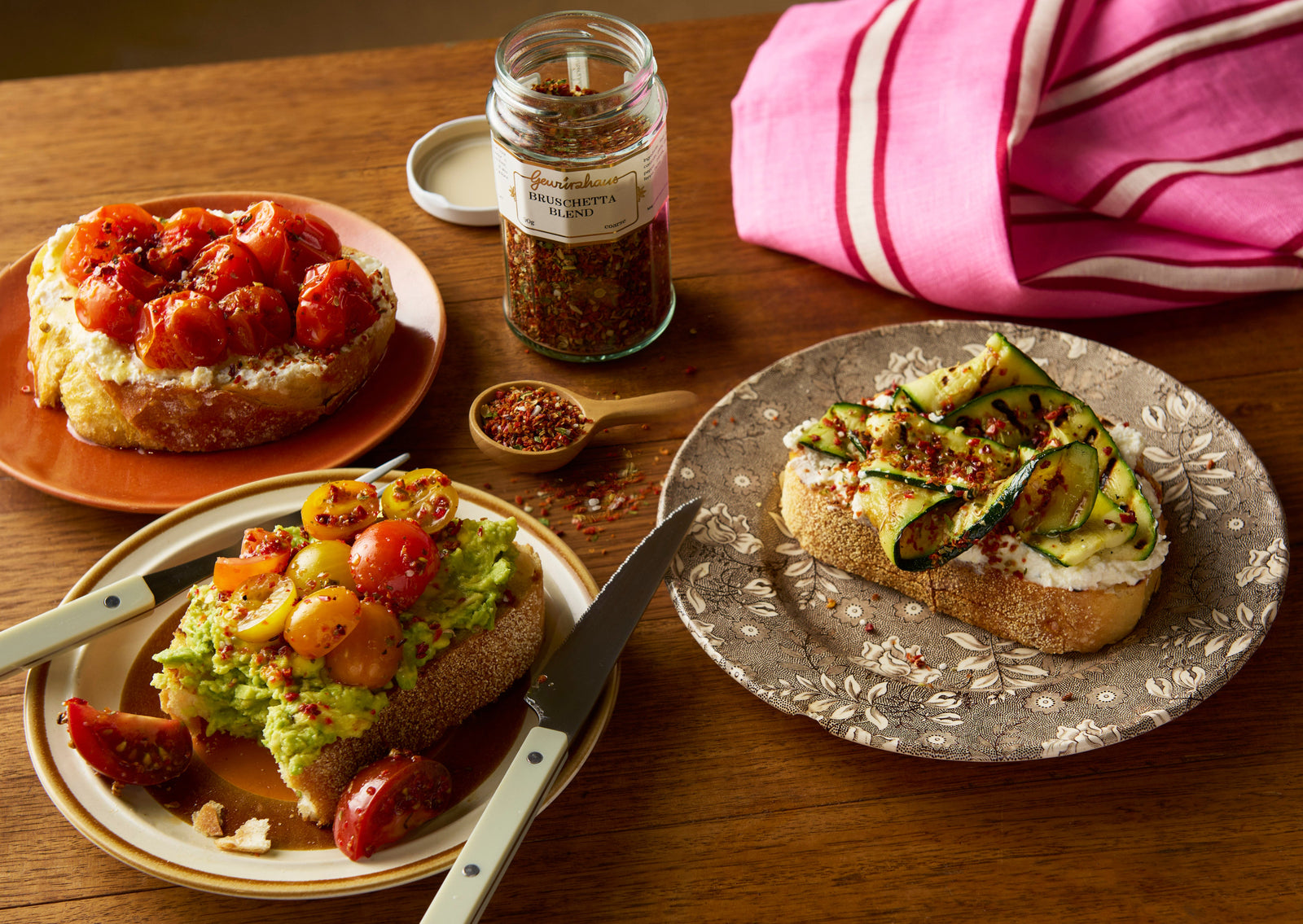 Bruschetta 3 Ways