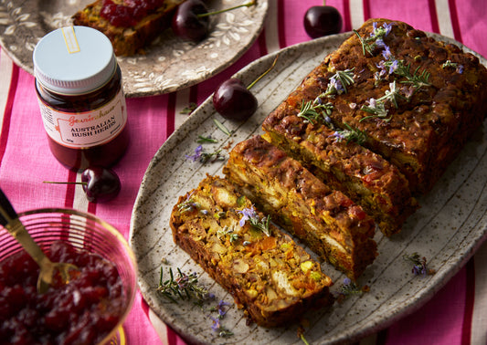 Festive Nut Roast with Cranberry Sauce