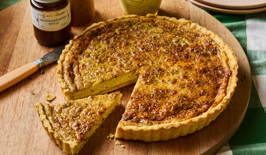 Swedish Cheese Pie (Västerbottensostpaj)