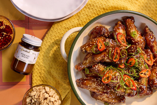 Honey Soy Glazed Sticky Chicken Wings 