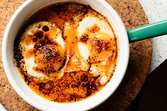 5-Minute Chilli Oil Fried Eggs - Gewürzhaus