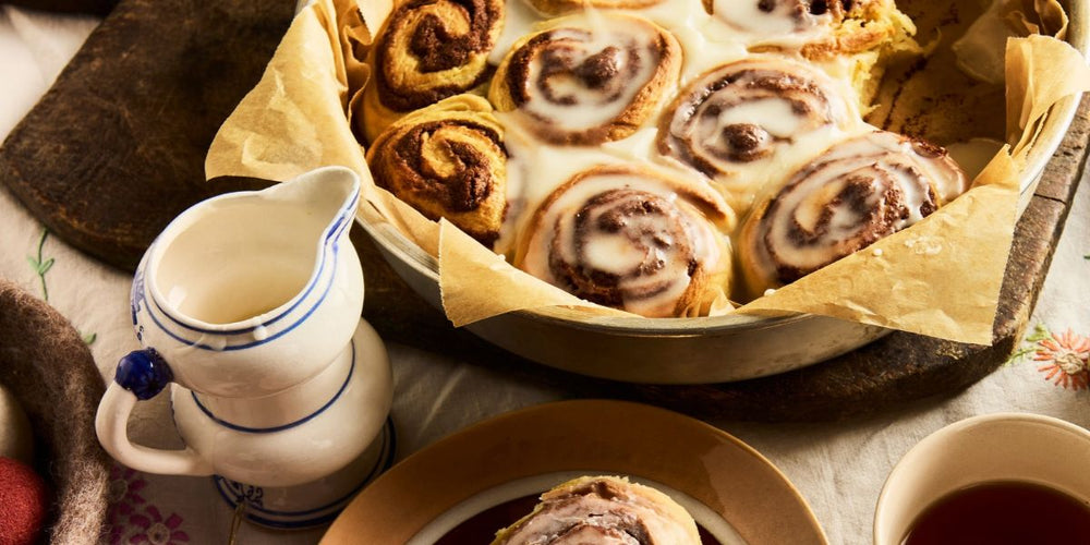 Image of Apple Cake Spiced Scrolls