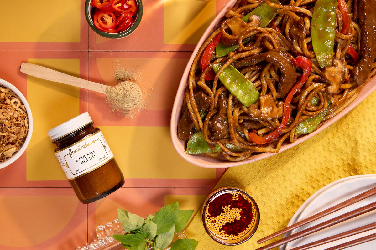 Beef Noodle Stir Fry 