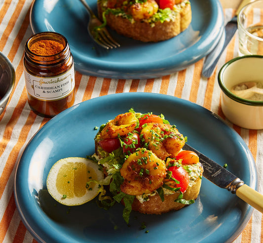 Swedish Prawn Toast (Räkmacka)