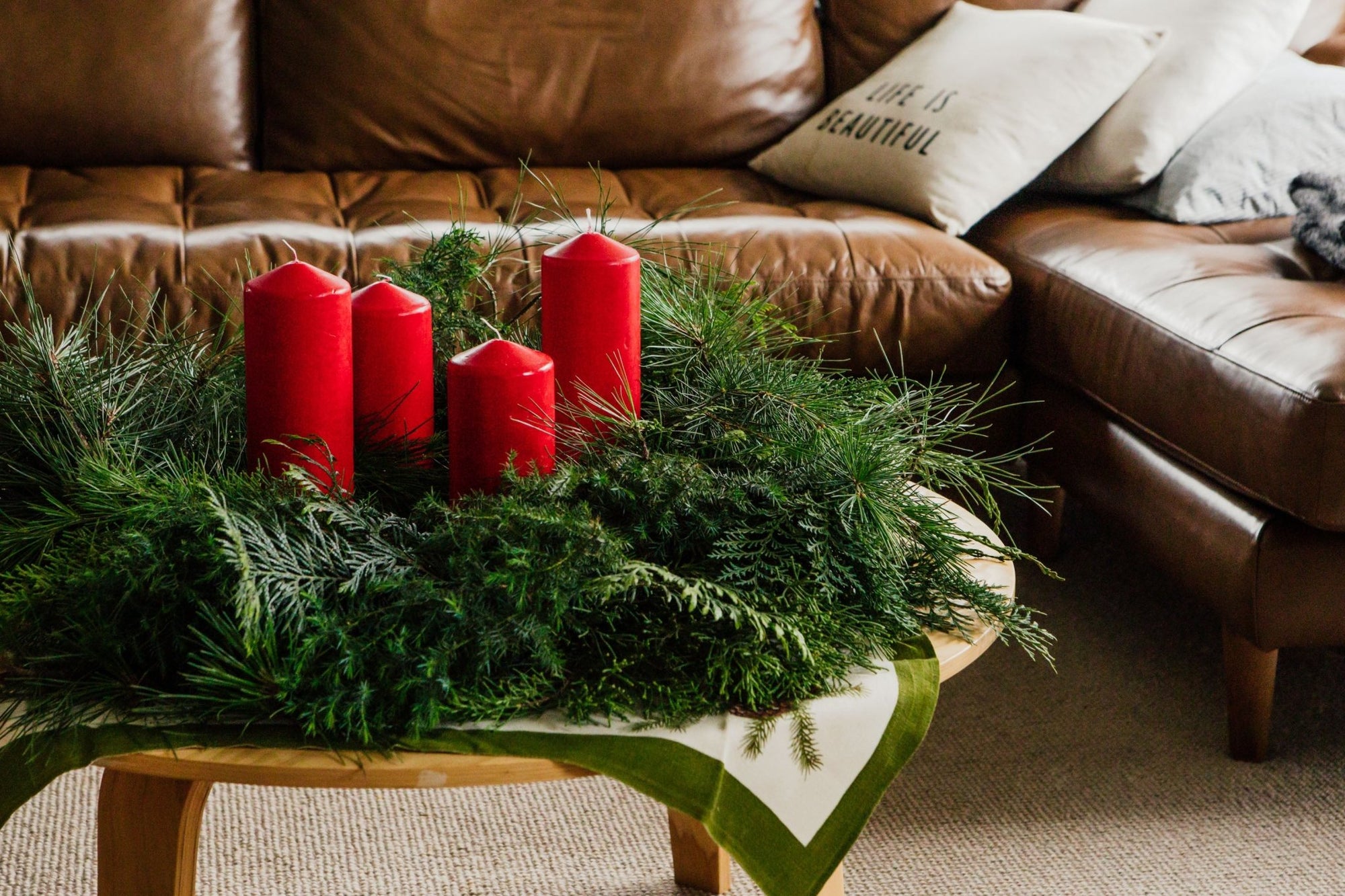 How To: Make an Advent Wreath - Gewürzhaus