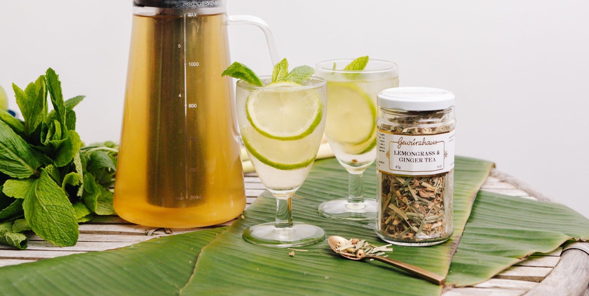Lemongrass & Ginger Iced Tea - Gewürzhaus