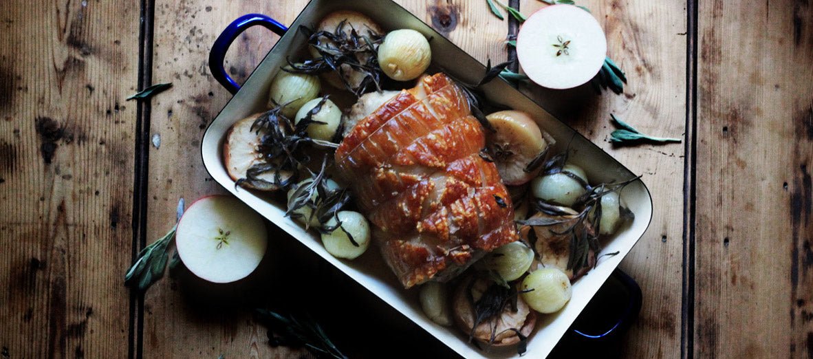 Roast Rolled Pork Loin with Apples & Onions - Gewürzhaus