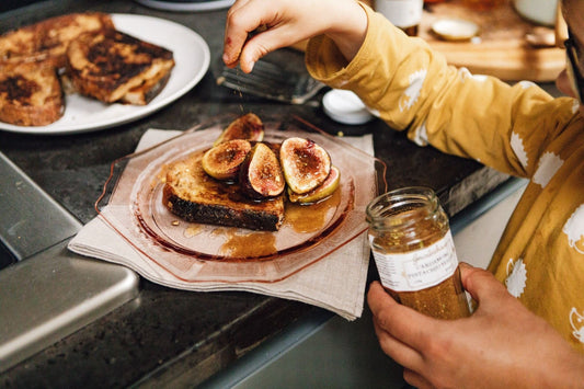 Sticky Chai French Toast with Blistered Figs - Gewürzhaus