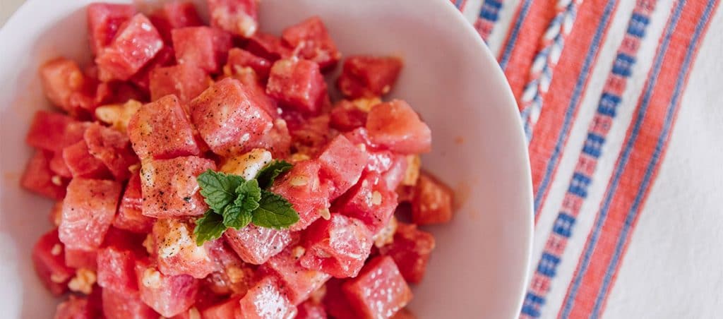 Watermelon & Persian Feta Salad - Gewürzhaus