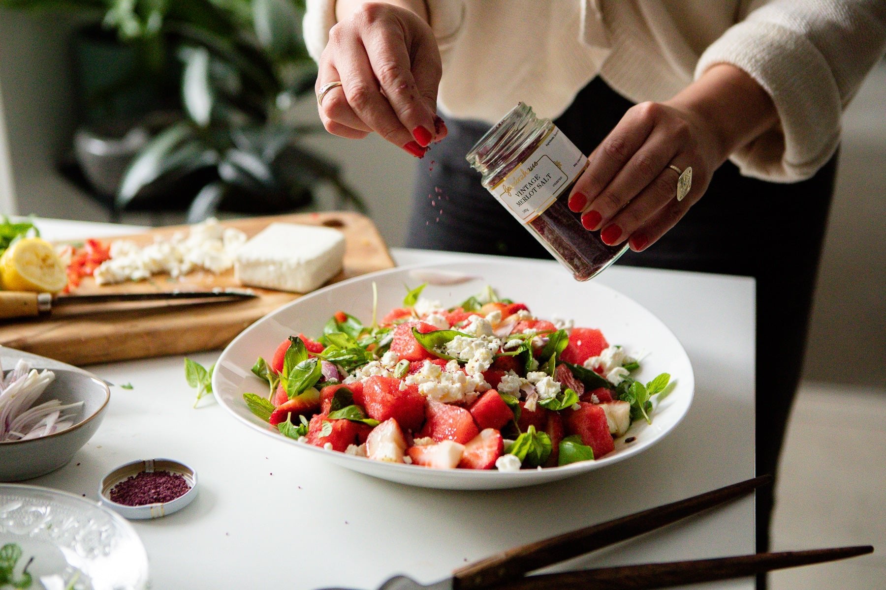 Watermelon & Strawberry Salad - Gewürzhaus