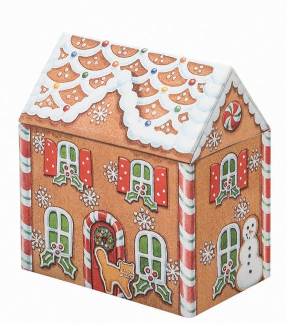 Gingerbread House with Twisted French Caramels 65g - Gewürzhaus