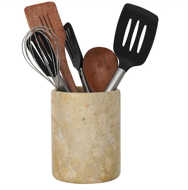 Gewürzhaus - Utensil Holder Travertine