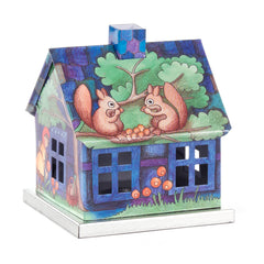 Smoker, Tin House, Little Red Riding Hood, Blue