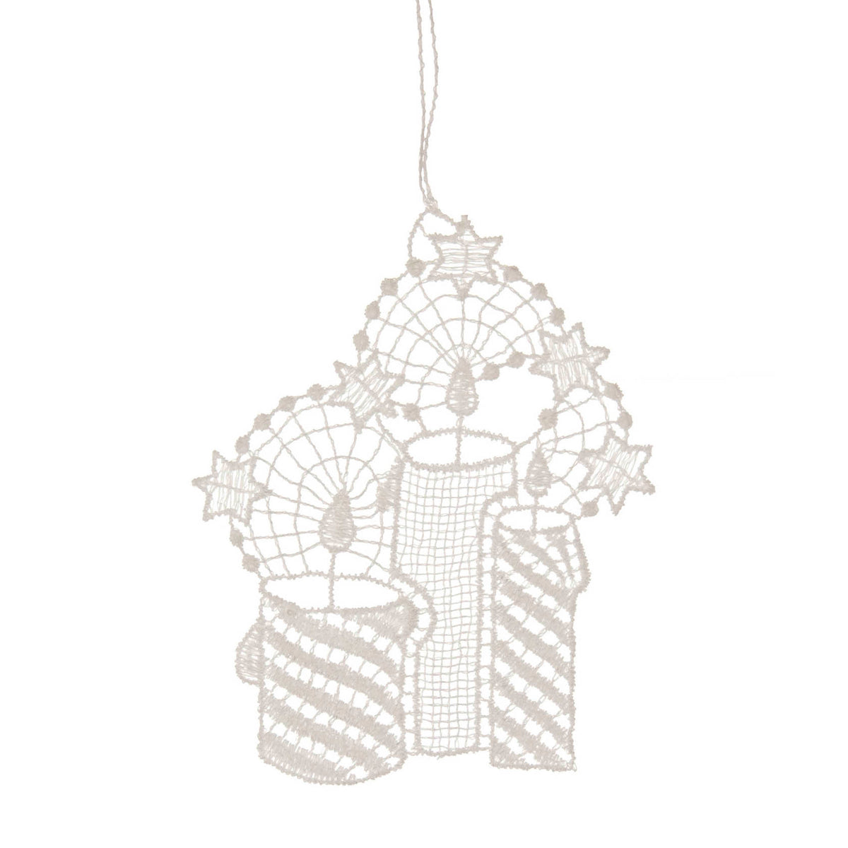 Ornament, Lace, Candles