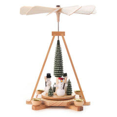 Pyramid, Snowmen with Trees, Pyramid Candles