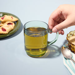 Gewürzhaus - Sage Glass Mug 250mL Lifestyle