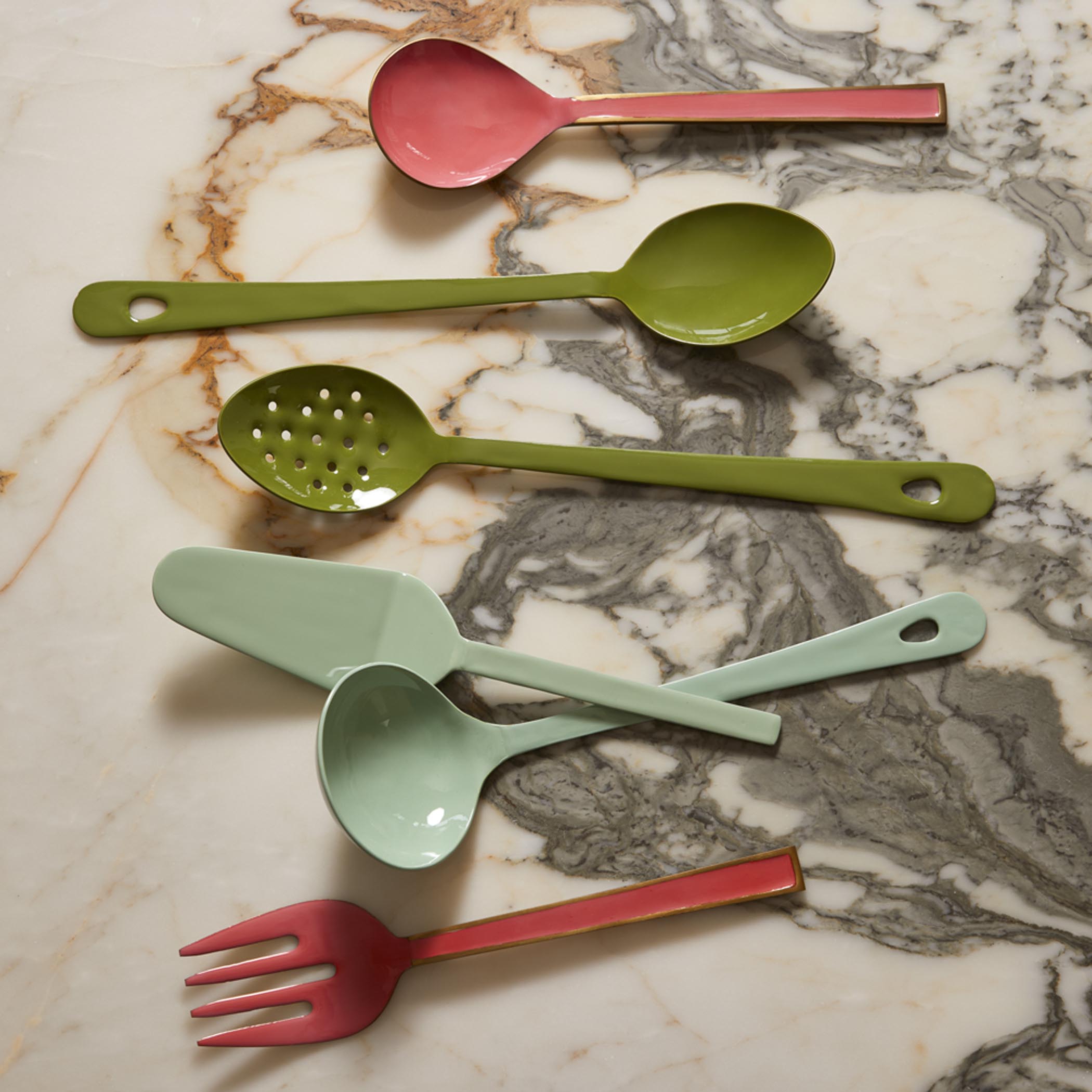 Gewürzhaus - Enamel Sage Kitchen Set (set of 3)