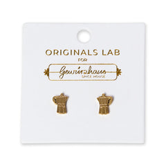 Bialetti Stud Earring 18K Gold Plated