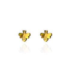 Bee Stud Earring 18K Gold Plated