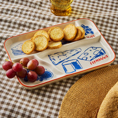 Gewürzhaus - Cheeses Illustrated Rectangular Platter