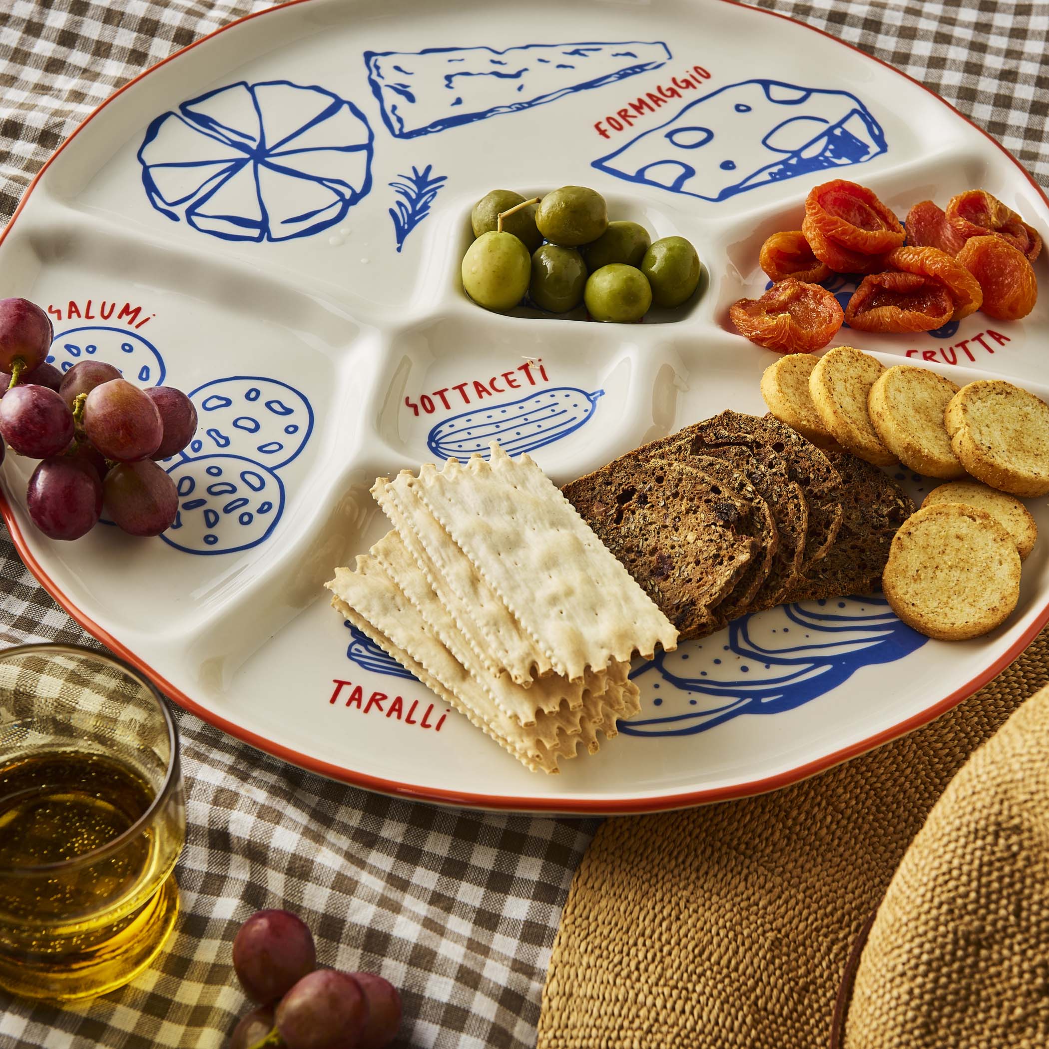 Gewürzhaus - Cheeses Illustrated Round Platter