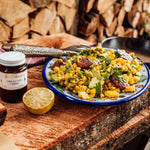Gewürzhaus - Chilli Con Carne Charred Corn Salad with Chorizo, Lime & Coriander
