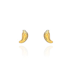 Chilli Stud Earring 18K Gold Plated