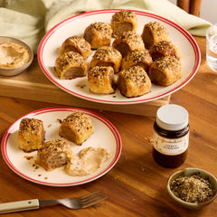 Gewürzhaus - Gyoza-Style Sausage Rolls with Citrus Furikake